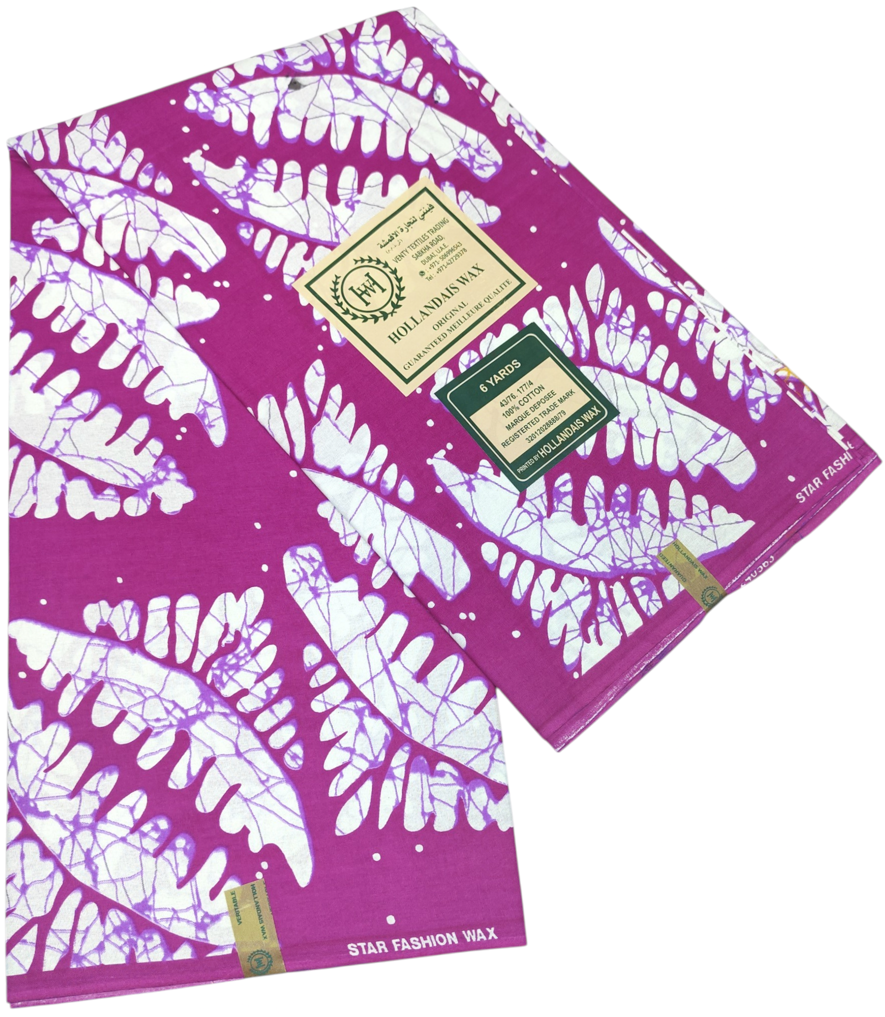 6 Yards Ankara Wax 100% Cotton